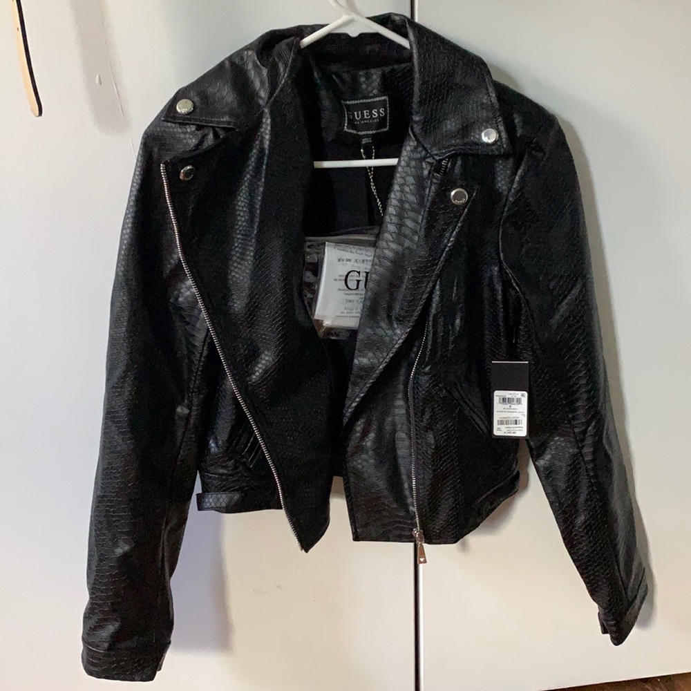 Guess leather jacket